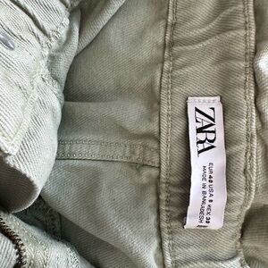 Zara Mint Green Trousers